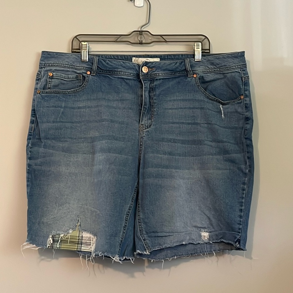 Cato Denim Cutoff Shorts, 18W